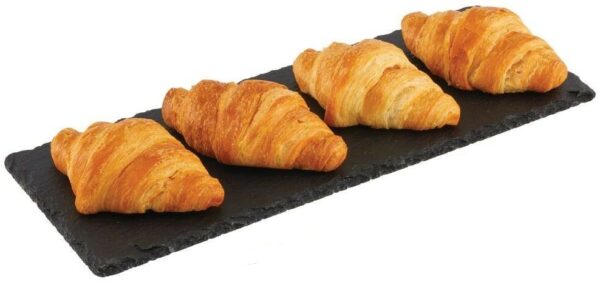 Lot de 6 Assiette Ardoise Forme rectangulaire 30 x 10 cm