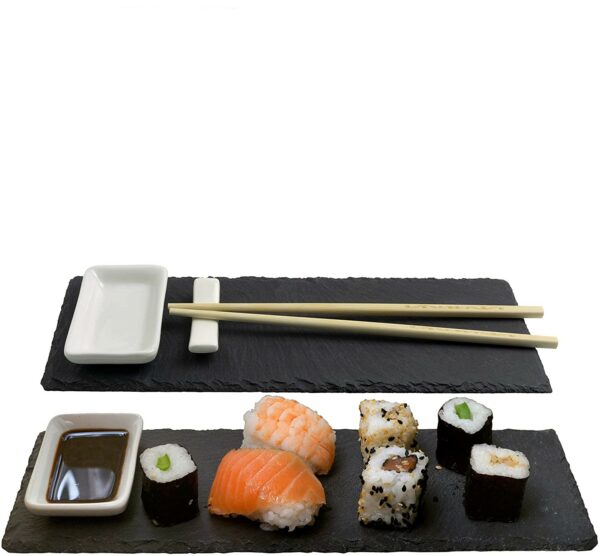 Assiettes ardoise par lot