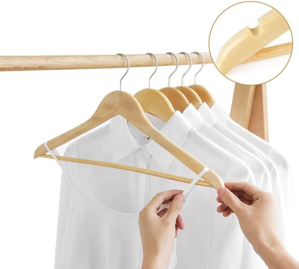 Cintre à linge en bois à petit prix pas cher hapygood