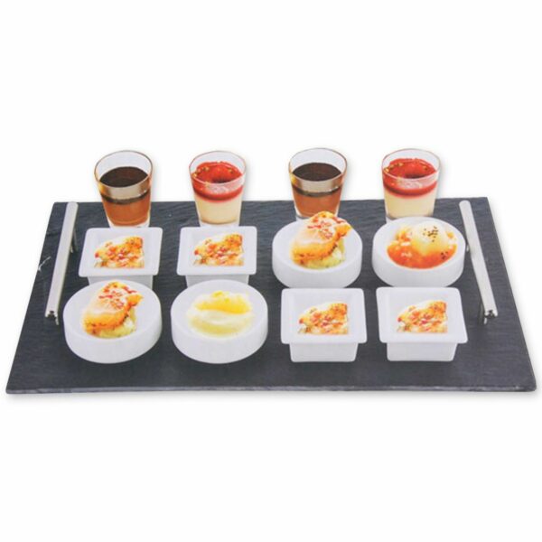 Amuse Bouche Assiettes Apéro Présentation Culinaire verrines pas cher Hapygood