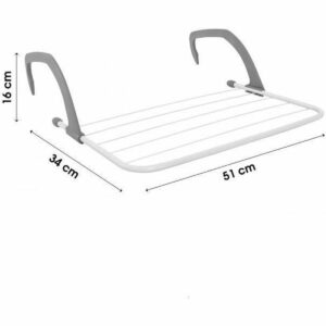 Etendoir à Linge Balcon Séchoir à Linge Radiateur 3 Mètres D'étendage commerce en ligne hapygood