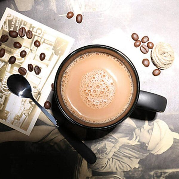 Mug Bohème Mate Noir Vintage en Grès 350 ml achat vnet commerce en ligne à petit prix hapygood