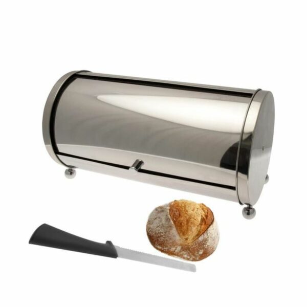 Huche à pain inox ouverture coulissante hapygood à petit prix