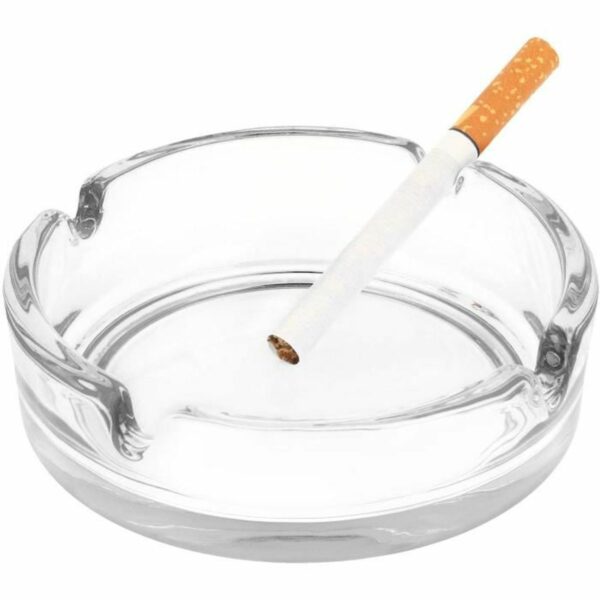 cendrier en verre transparent achat vente