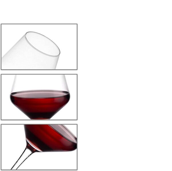 Verres à Vin Rouge/Verres à Vin Blanc à Pied