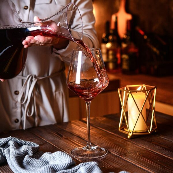 Verres à Vin Rouge/Verres à Vin Blanc à Pied