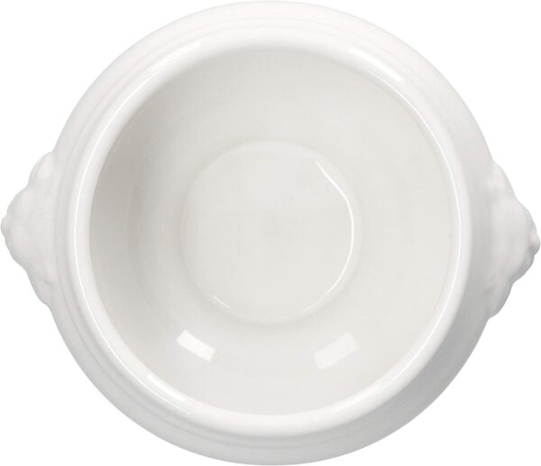 Bol Tête de Lion Céramique Blanc 450 ml