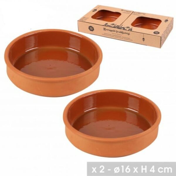 Ramequin TERRACOTA en Terre Cuite Coupelles Crème Brulée