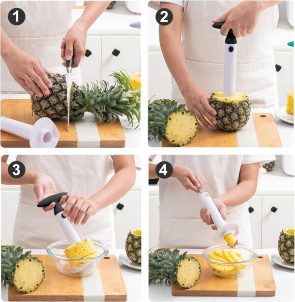 Eplucheur Coupe Ananas Couteau à Fruits
