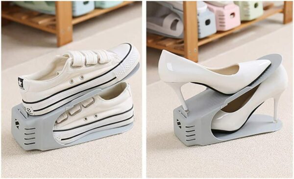 Range chaussures organisateur rangement en abs