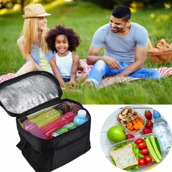 Sac Isotherme Lunch Box Repas Glacière à Déjeuner Fourre Tout Pliable 16 Litres
